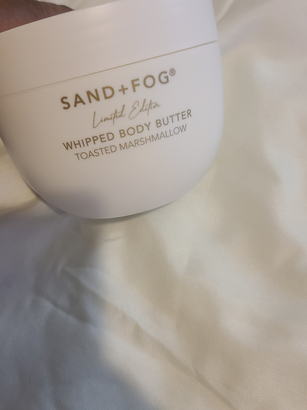 Toasted Marshmallow Whipped Body Butter — White